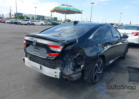 2021 Honda Accord Sport from USA, damaged, VIN 1HGCV1F34MA079454